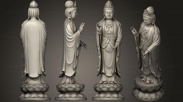 3D model Guanyin Statue (STL)
